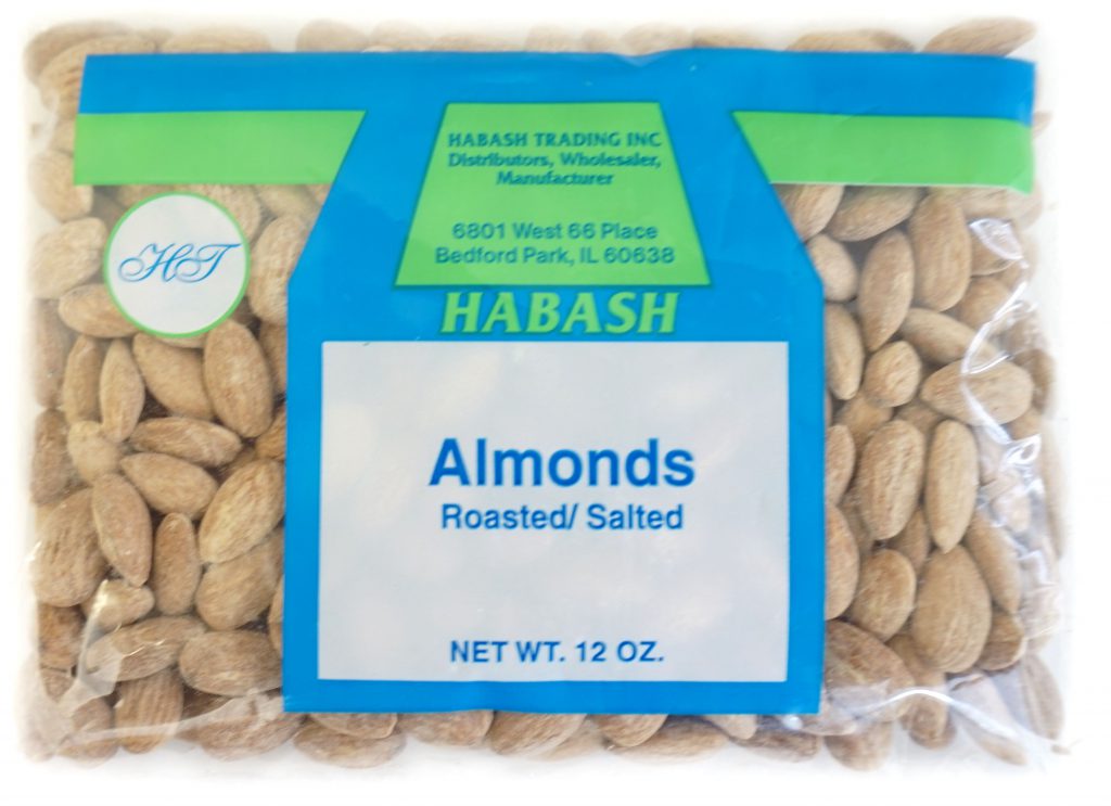 HABASH ALMONDS ROASTED & SALTED