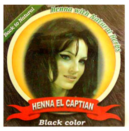 HENNA EL CAPTIAN - BLACK DYE