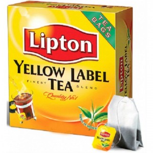 LIPTON YELLOW LABEL TEA BAGS 18x100