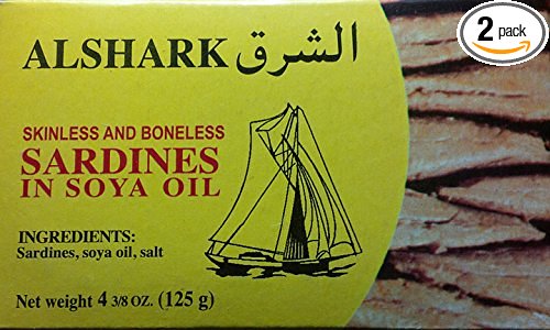 SARDINES BONELESS (ALSHARQ) in SOYA OIL