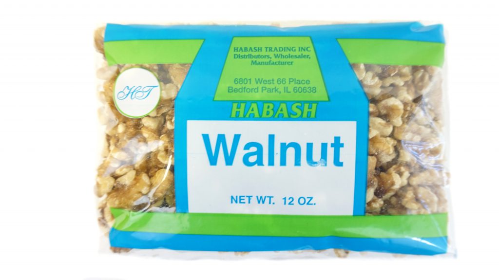 HABASH WALNUTS HALVES & PIECES (12oz)